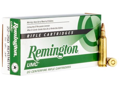 Remington - umc 22-250 rem. hollow point