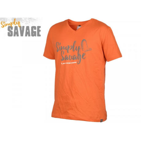 Savage Gear - Simply Savage V-neck Orange