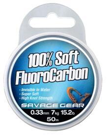 Savage Gear - Soft flurocarbon 0,33mm 50m