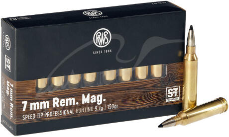 RWS - 7mm Rem Mag 9,7gr. speed tip