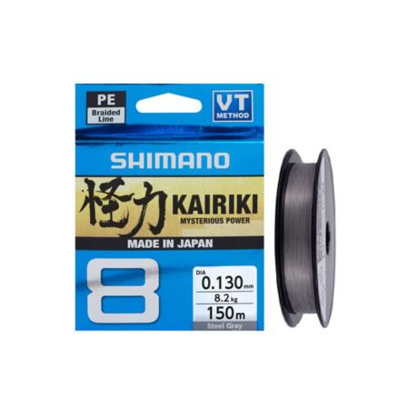 Shimano - Kairiki 8 150m steel grey