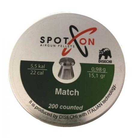 Spoton - match 5,5mm 0,98gr. 200stk