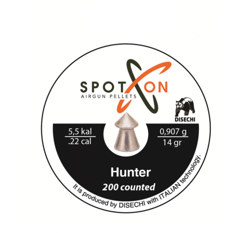 Spoton - hunter 5,5mm 0,91gr. 200stk