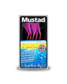 mustad - Flou pink Flasher str.6