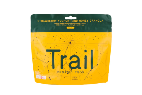 trail-Organic food - strawberry yoghurt & hony