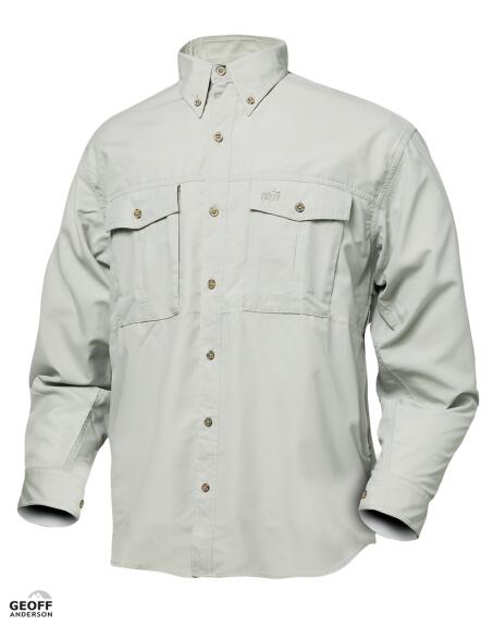 Geoff Anderson - Polybrush Shirt L/S (cement)