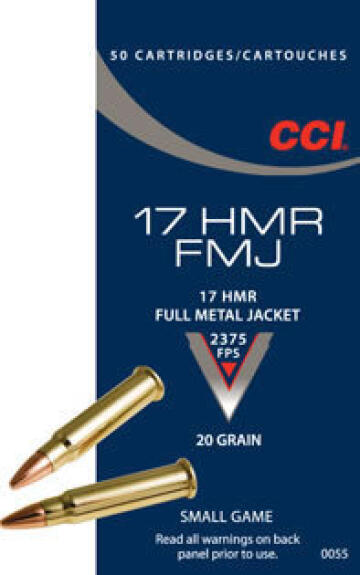CCI - 17 HMR FMJ 20 grain