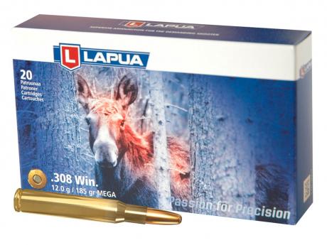 Lapua - Lapua .308 Win 12,0 gr Mega
