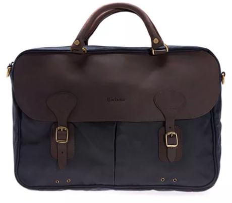 Barbour - Wax Leather Briefcase str.L