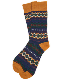 Barbour - Caistown fairisle sock