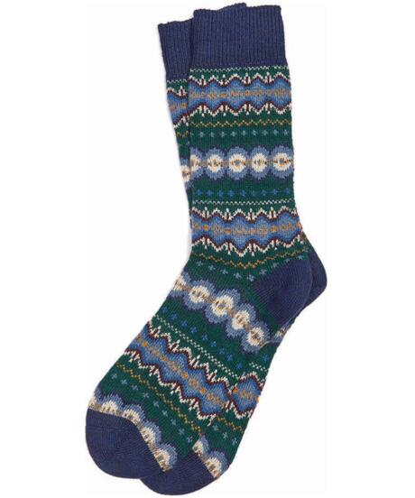 Barbour - Caistown fairisle sock