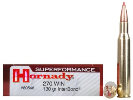 Hornady - Hornady 270win 130gr. interbon
