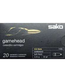 Sako - Sako 222 REM gamehead 3,2gr.