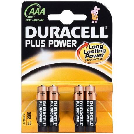 DURACELL - Duracell Plus AAA 4 stk.
