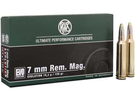 RWS - 7mm REM MAG 10,3gr. EVO